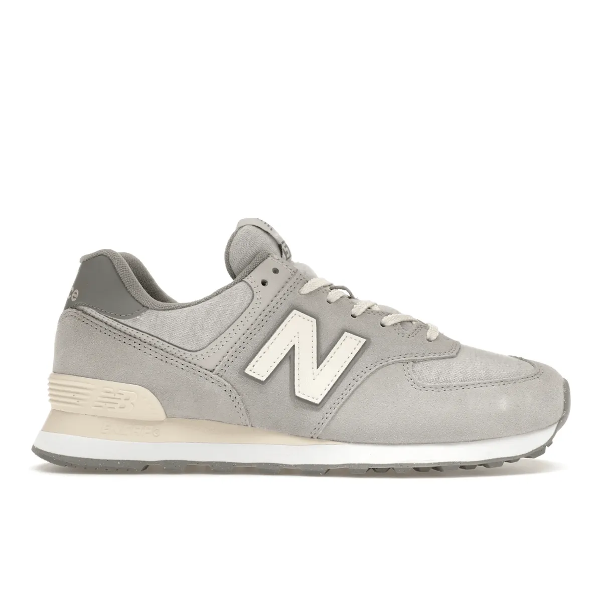 Textured Upper New Balance 574 Grey Day Concrete