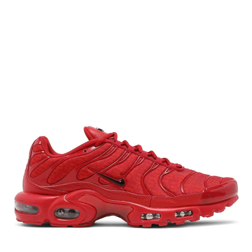 Timeless Style Footwear Flexible   outsole NIKE AIR MAX PLUS TN MONOGRAM RED (NEW)