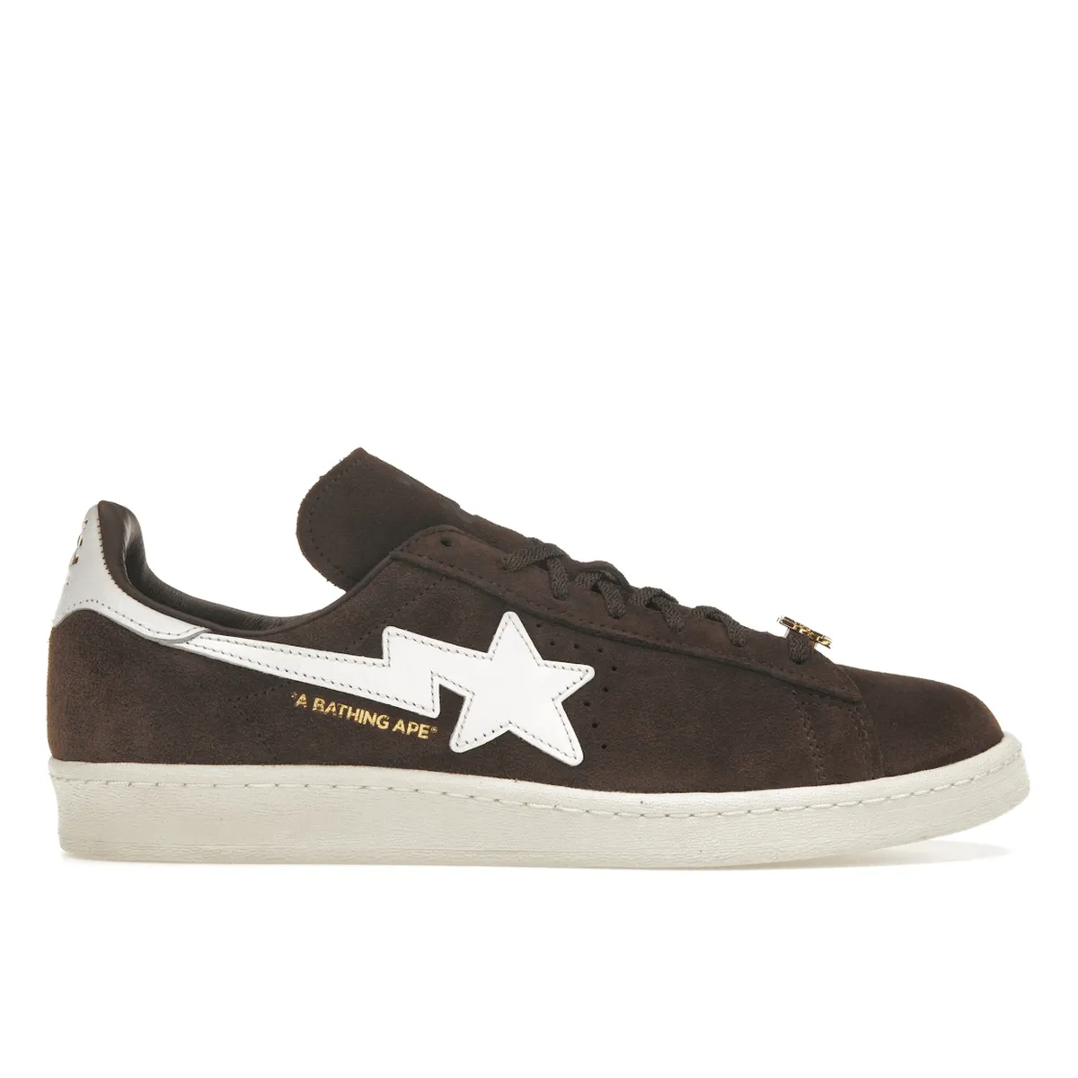 Durable Construction Foot Cushion Adidas Campus 80s Bape 30th Anniversary Brown