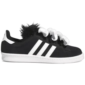 Indoor style Fashion Layer Adidas Campus 80s Jeremy Scott Bones Black