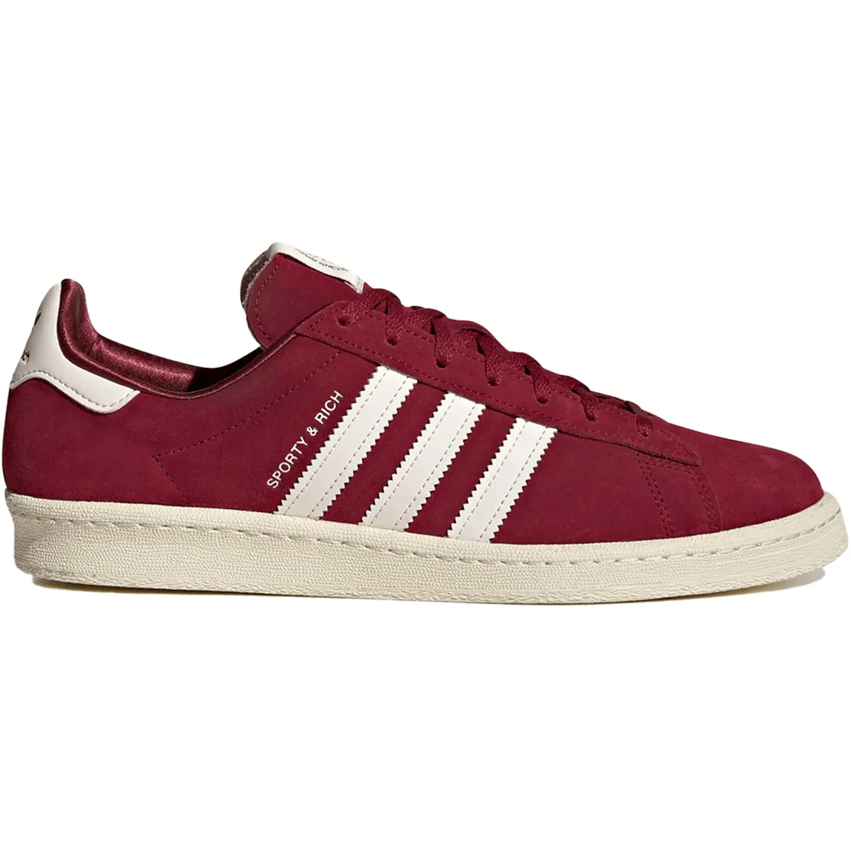 play time Adidas Campus 80s Sporty & Rich Merlot Cream