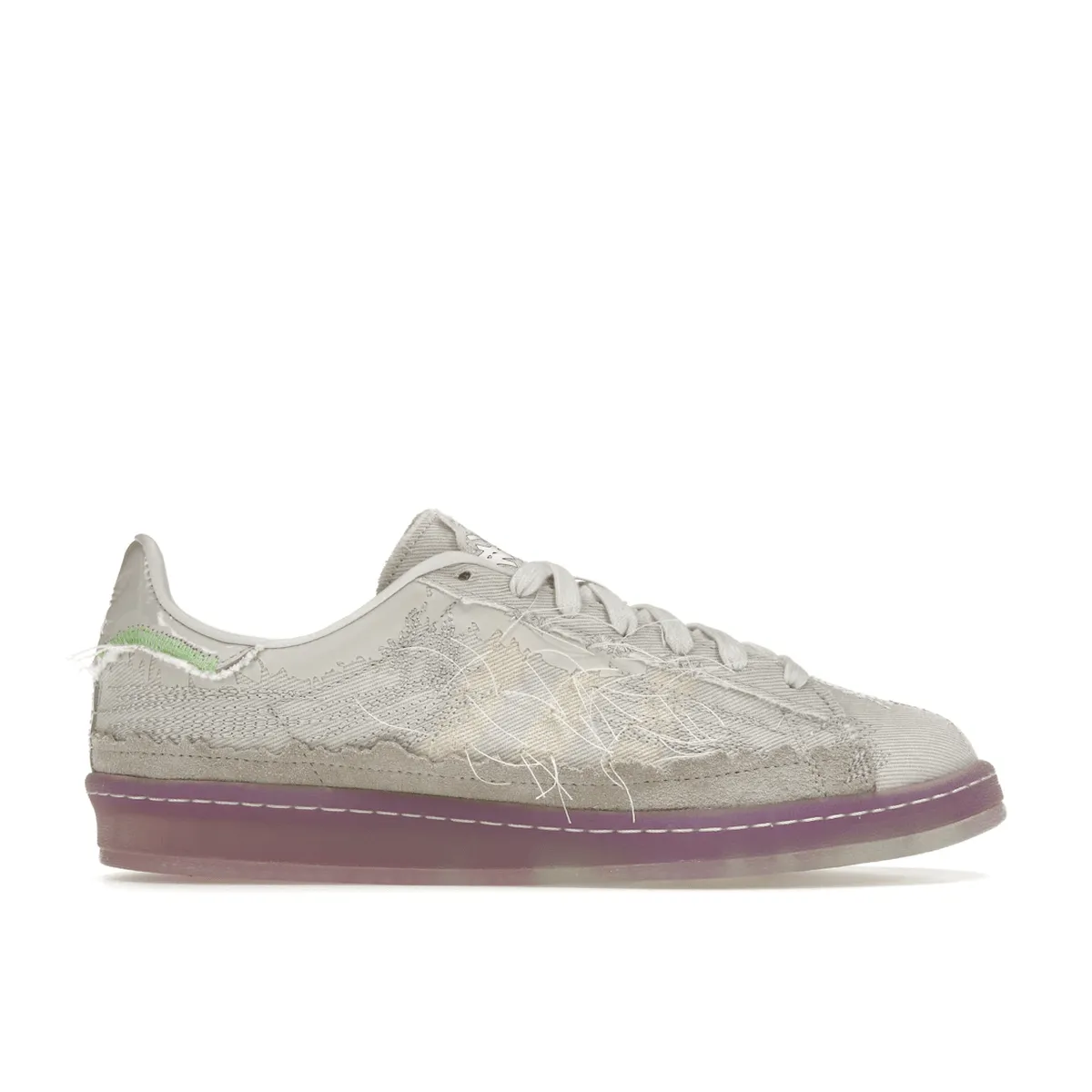 Adidas Campus 80s Youth of Paris Crystal White Slip On Design Bus Hop