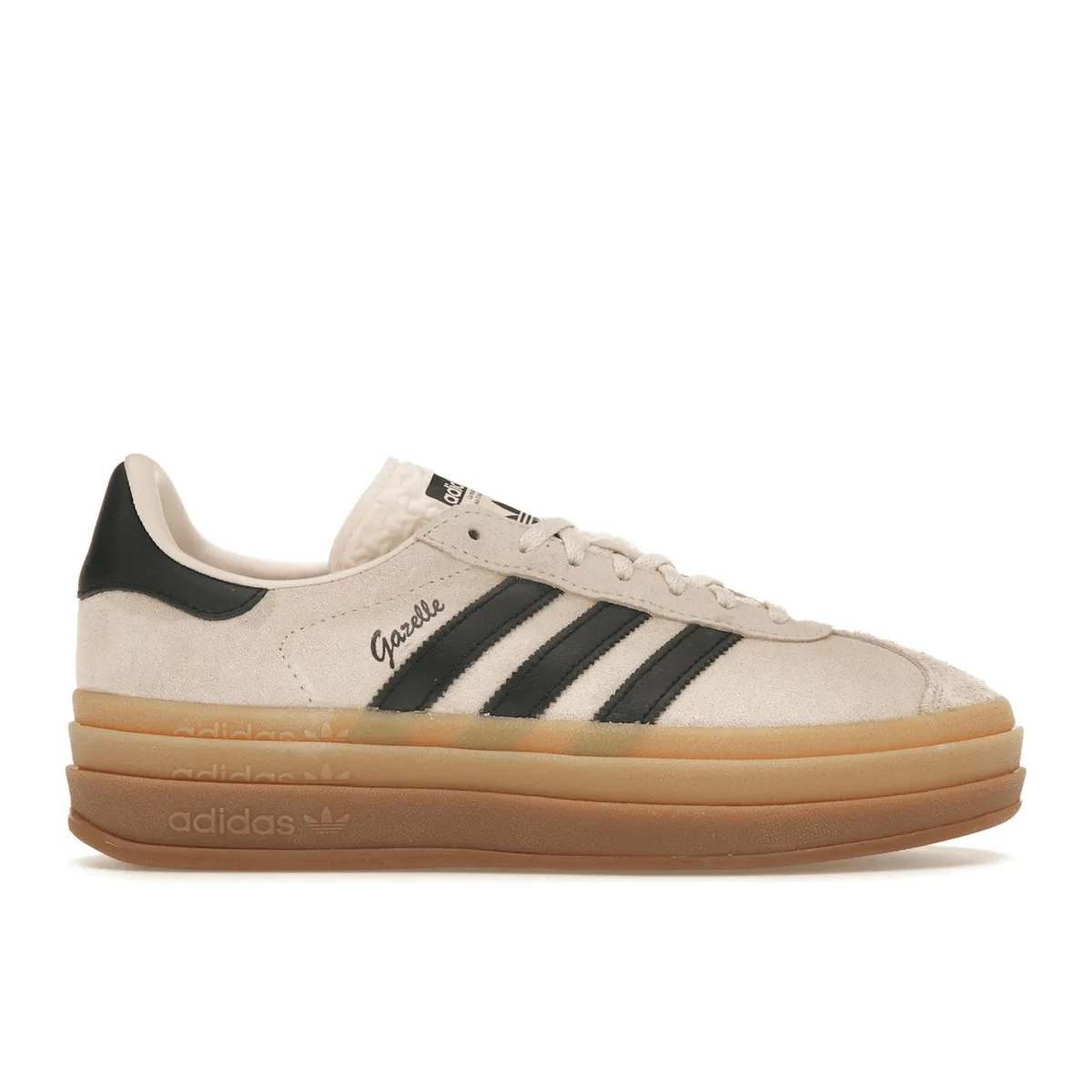 Adidas Gazelle Bold Wonder Quartz Black Gum Lightweight Sole