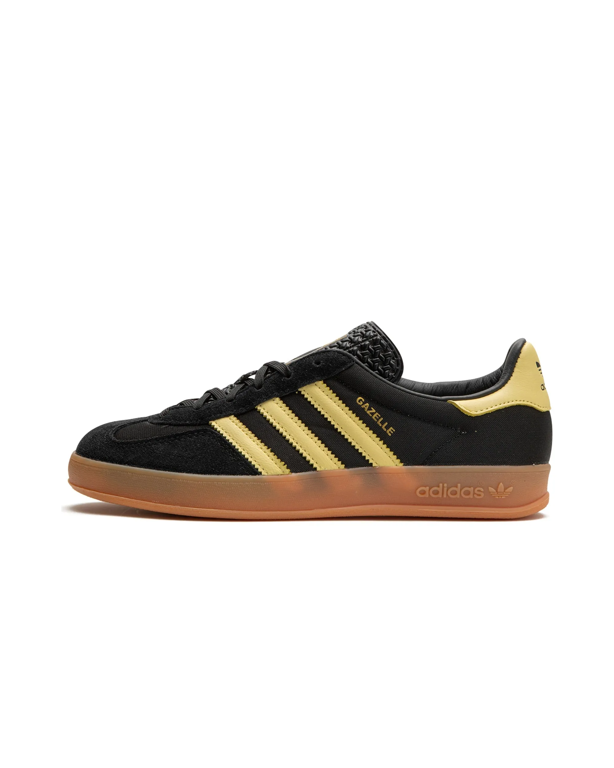 Fitness Enthusiast adidas Gazelle Indoor Black Almost Yellow Gum