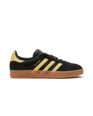 adidas Gazelle Indoor Black Almost Yellow Gum Regular Fit Special