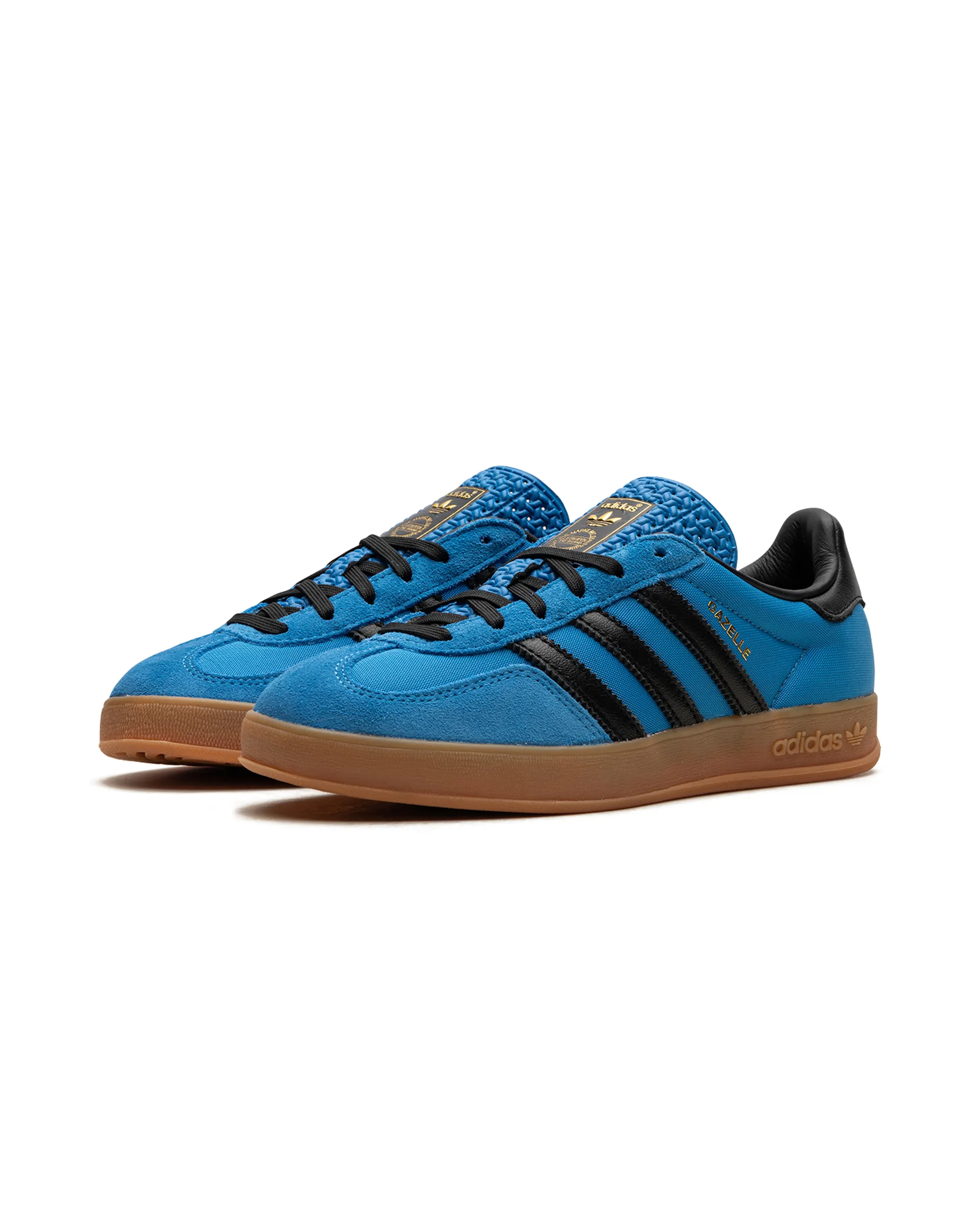 adidas Gazelle Indoor Bright Blue Black Gum vacation