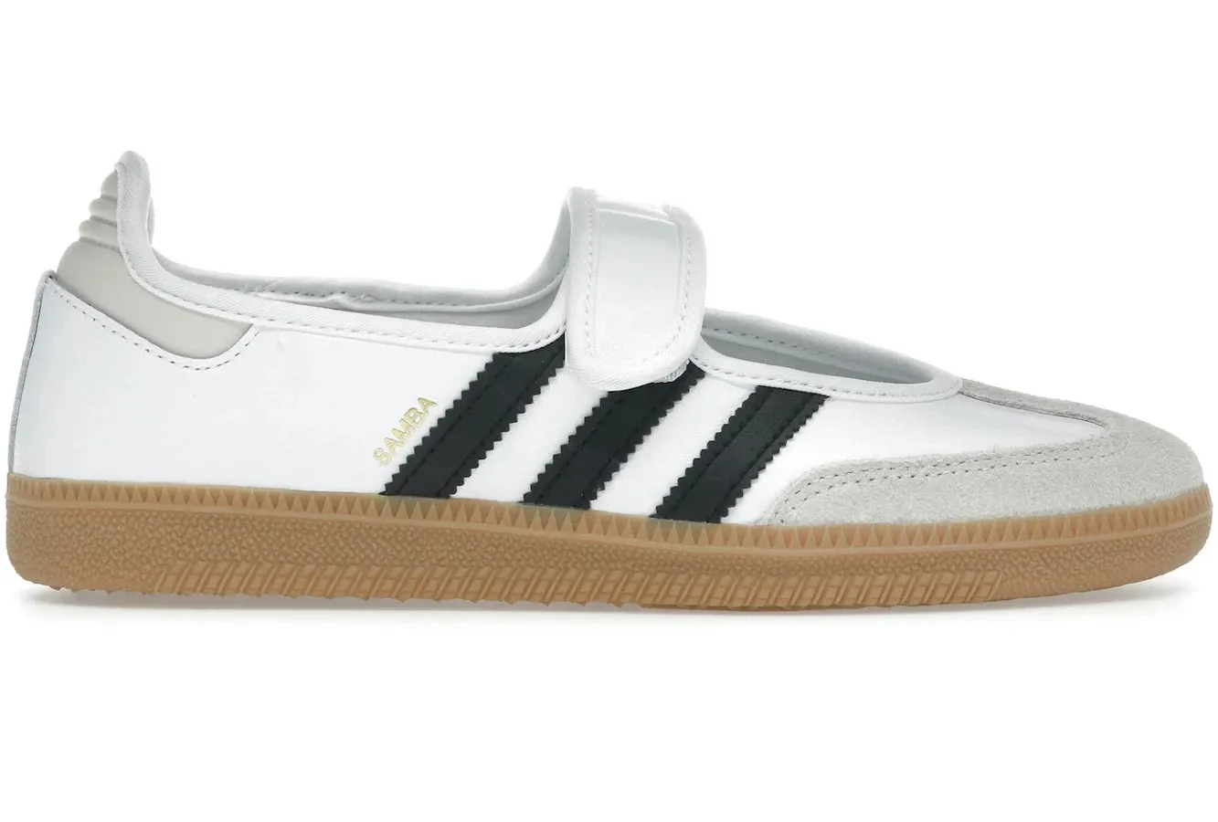 Impact Support Easy Skate Ride Adidas Samba Jane White Black Gum