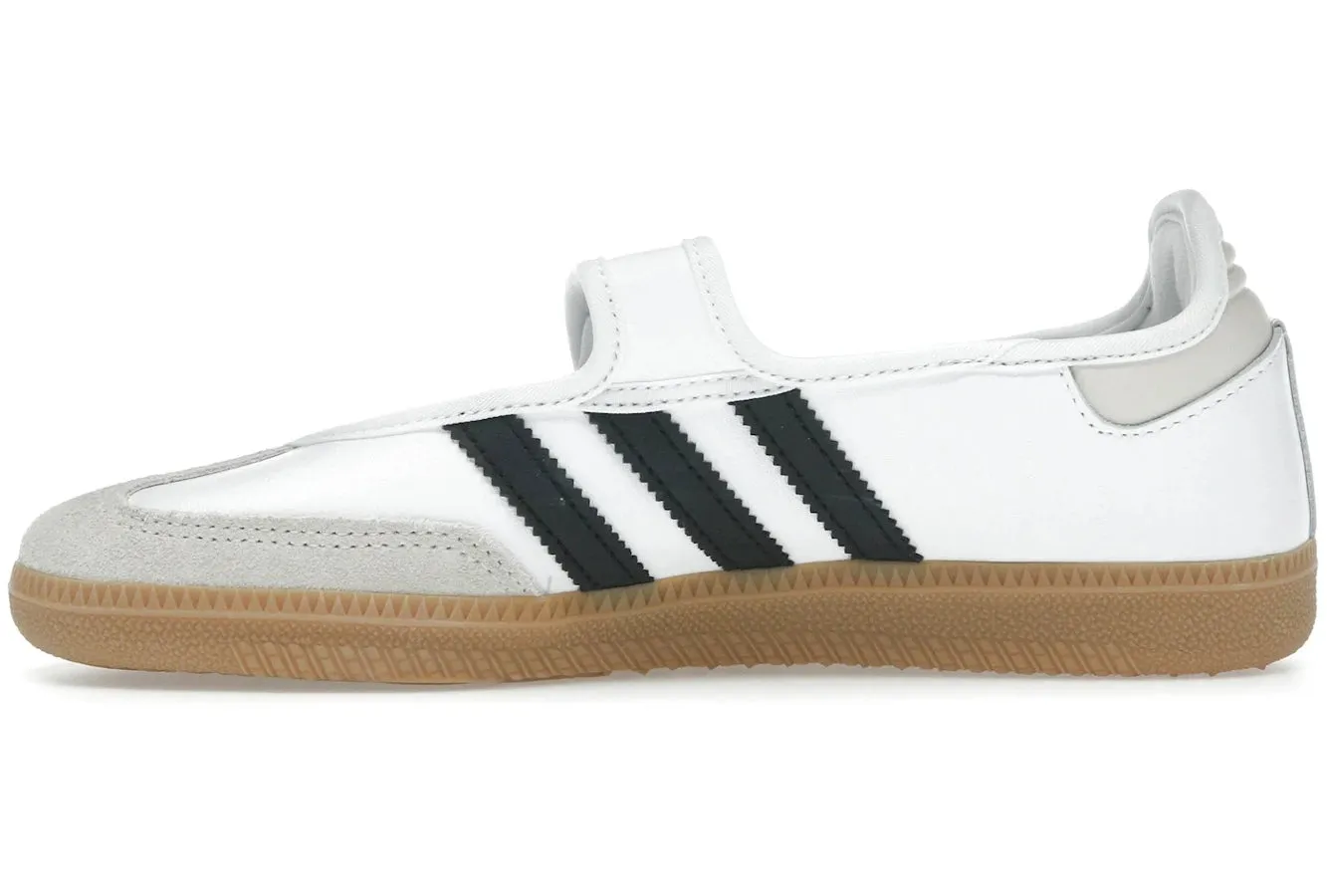 Adidas Samba Jane White Black Gum Board Ready Fit