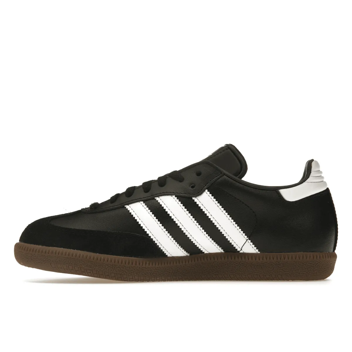 Toe Padding Adidas Samba Leather Black White