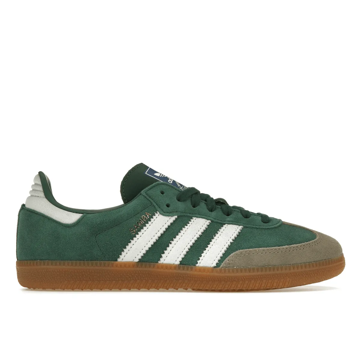 Adidas Samba OG Collegiate Green Gum Grey Toe Dynamic support