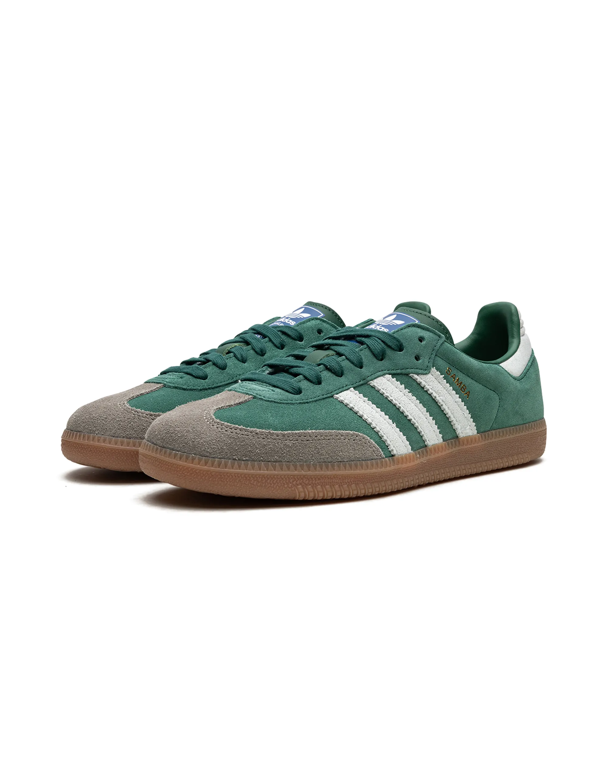 adidas Samba OG Collegiate Green Gum Grey Toe Air Circulation Air Cushion