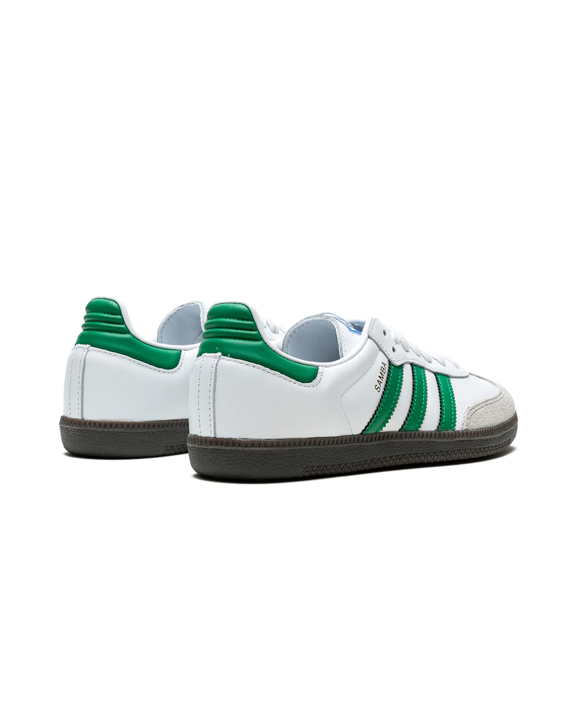 Zip Up Closure adidas Samba OG Footwear White Green