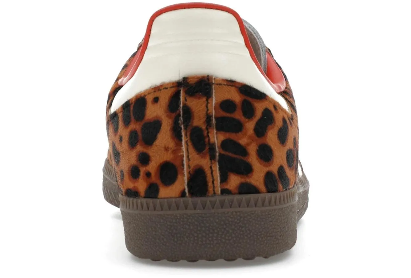 Universal Fit Stable Structure Adidas Samba OG Preloved Red Leopard