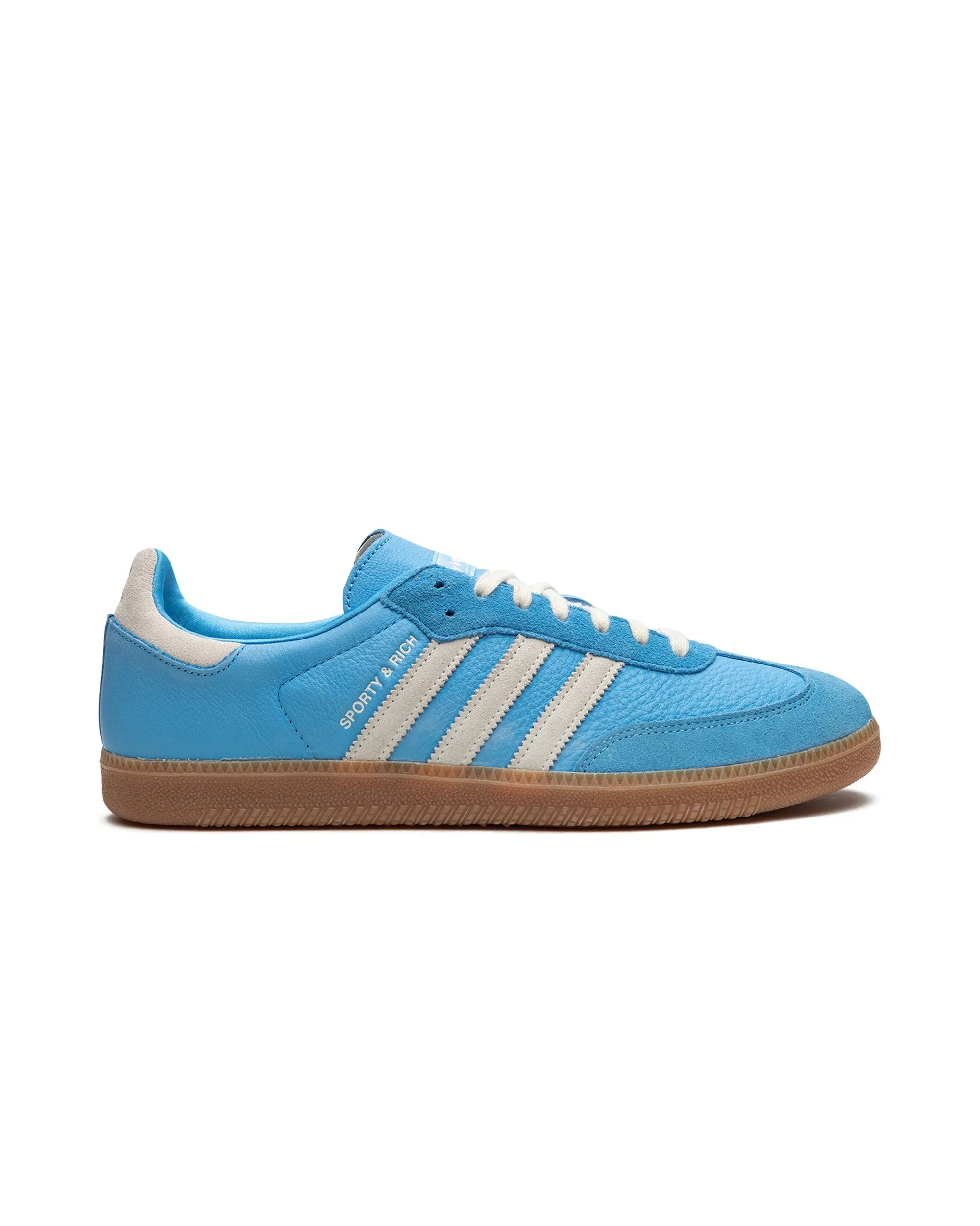 adidas Samba OG Sporty & Rich Blue Rush Cozy Interior