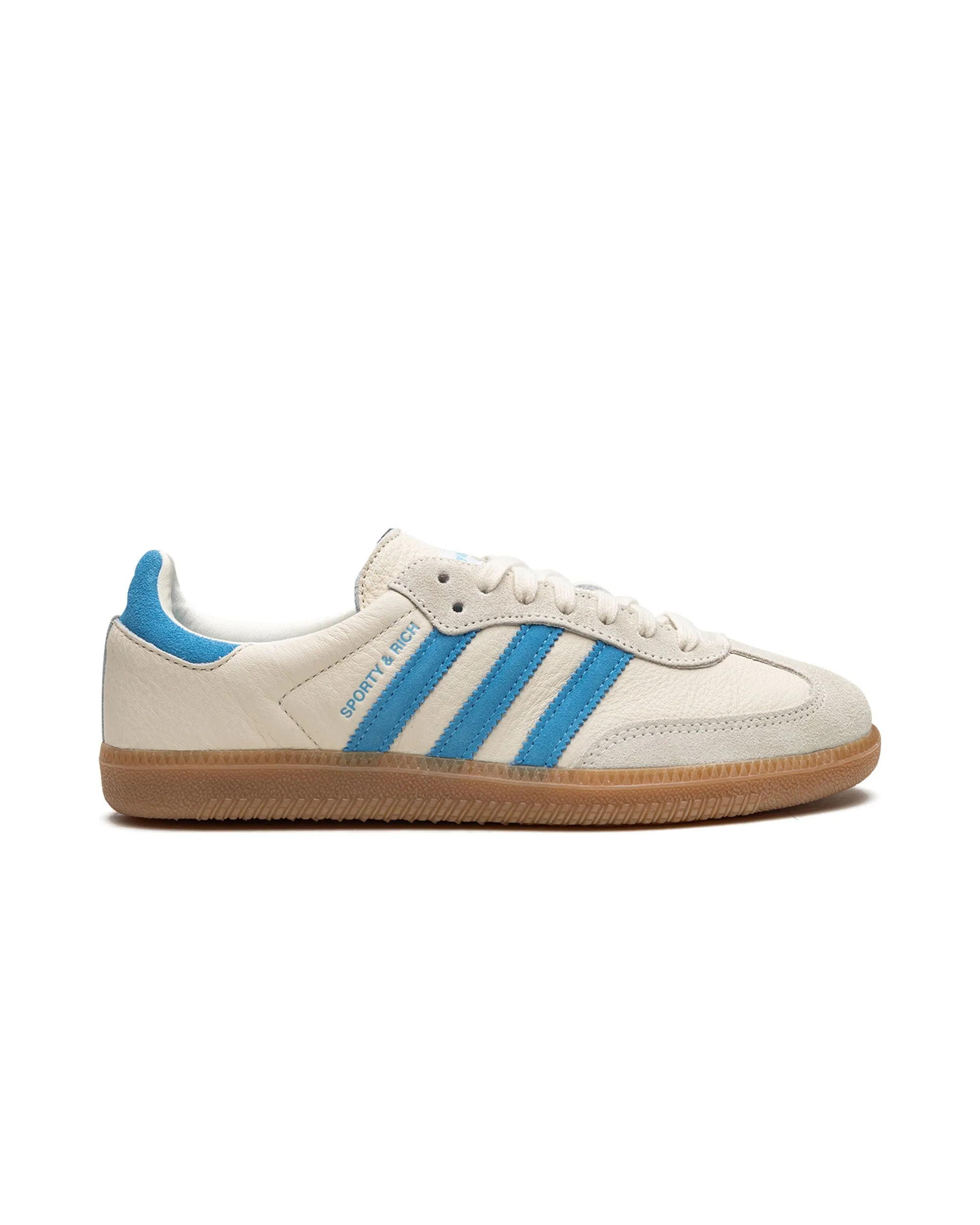 Mesh Panel Thermoplastic Compound adidas Samba OG Sporty & Rich Cream Blue