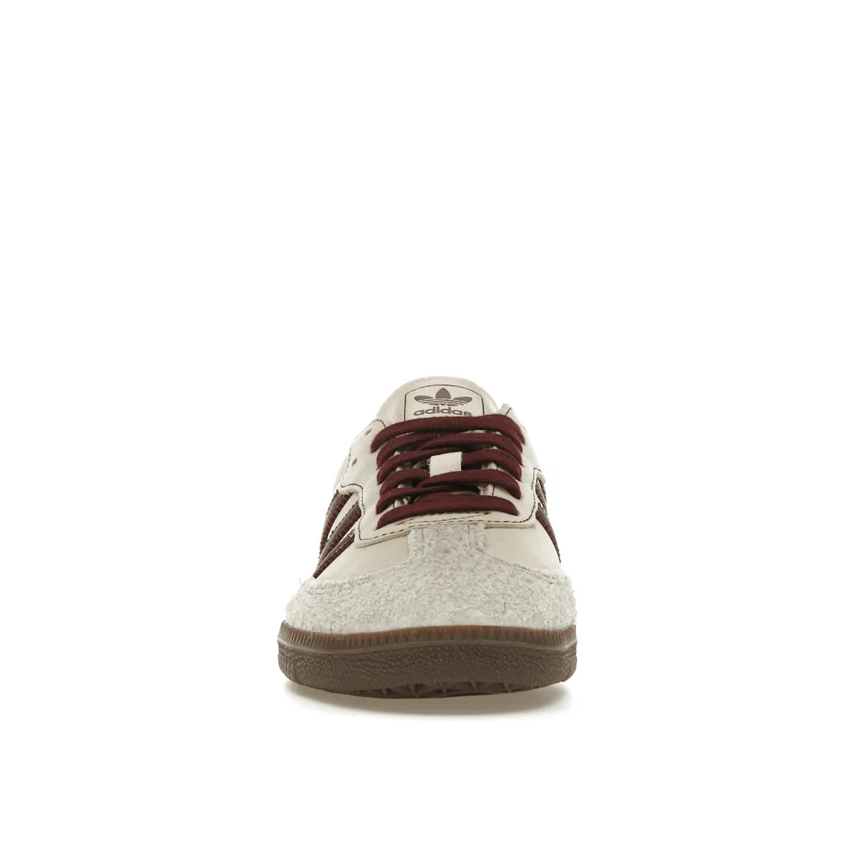 Good Air Permeability Adidas Samba OG Wonder White Maroon