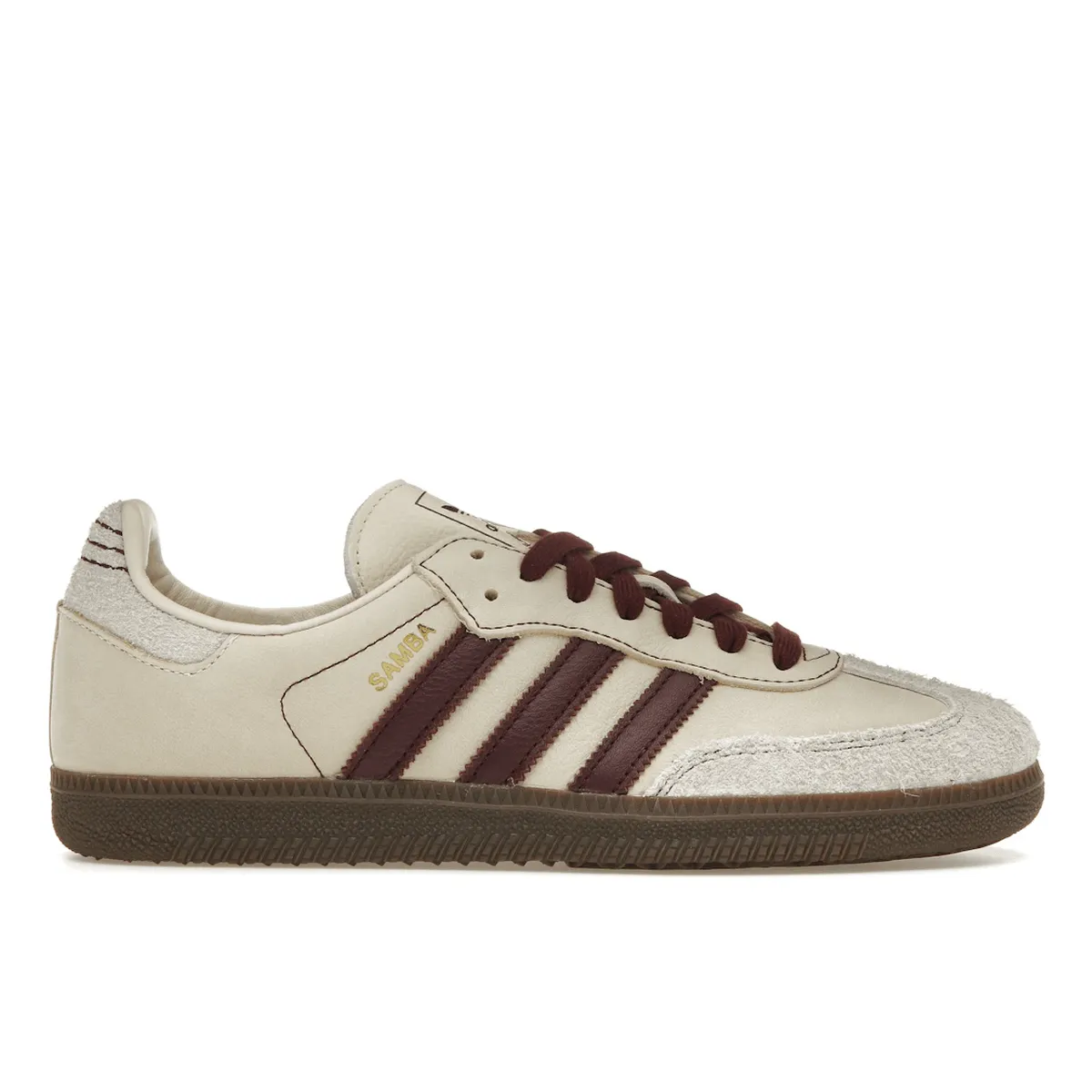 Adidas Samba OG Wonder White Maroon Adventure Style