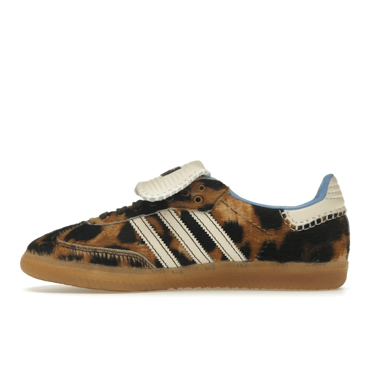 Popular with low tops Adidas Samba Pony Wales Bonner Leopard