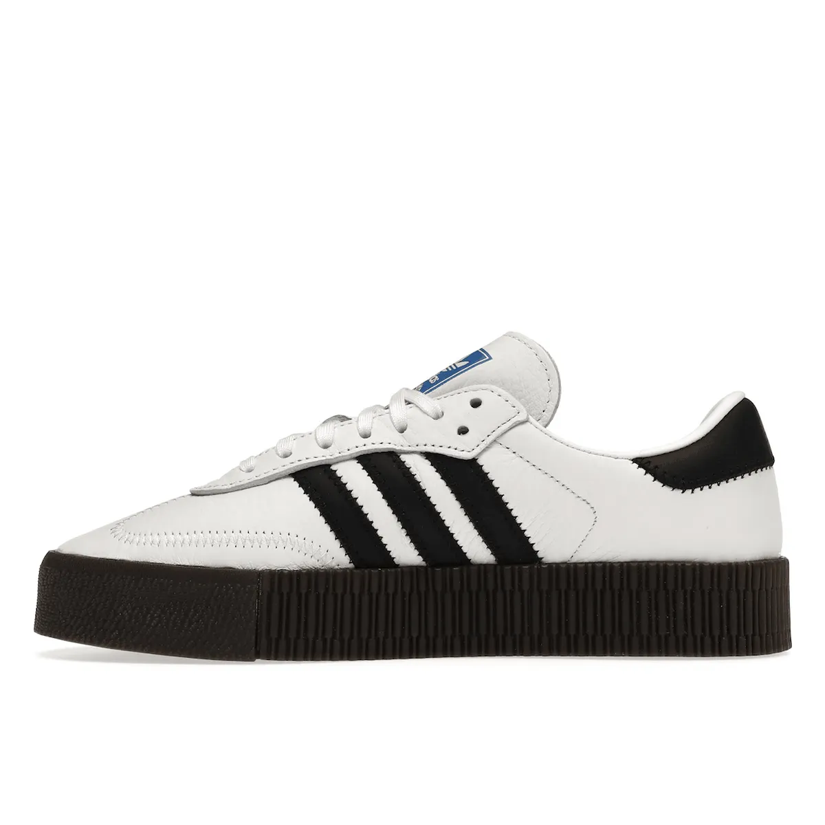 Adidas Sambarose White Black Gum Trendy Look