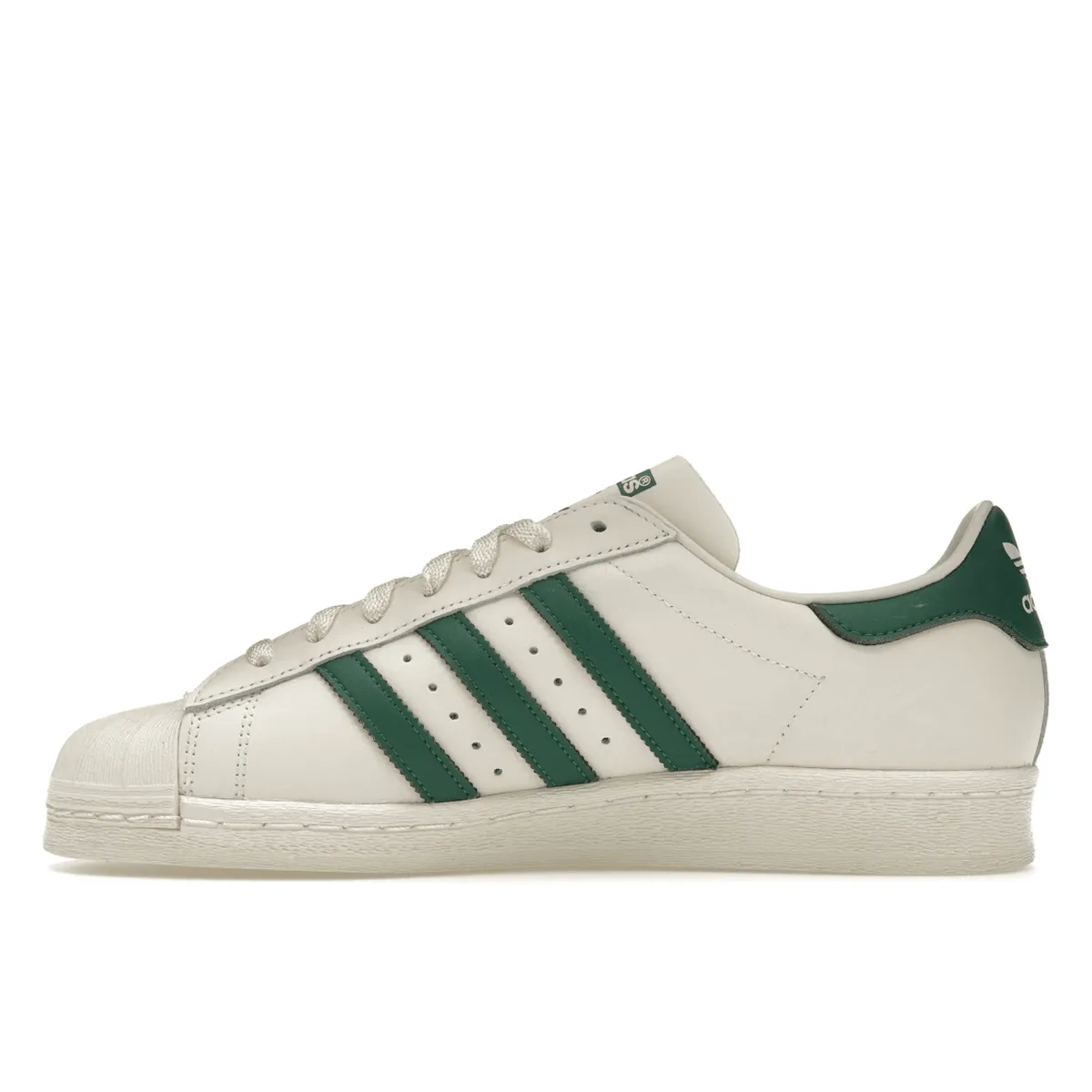 Adidas Superstar 82 White Dark Green Day Comfort Traction Control