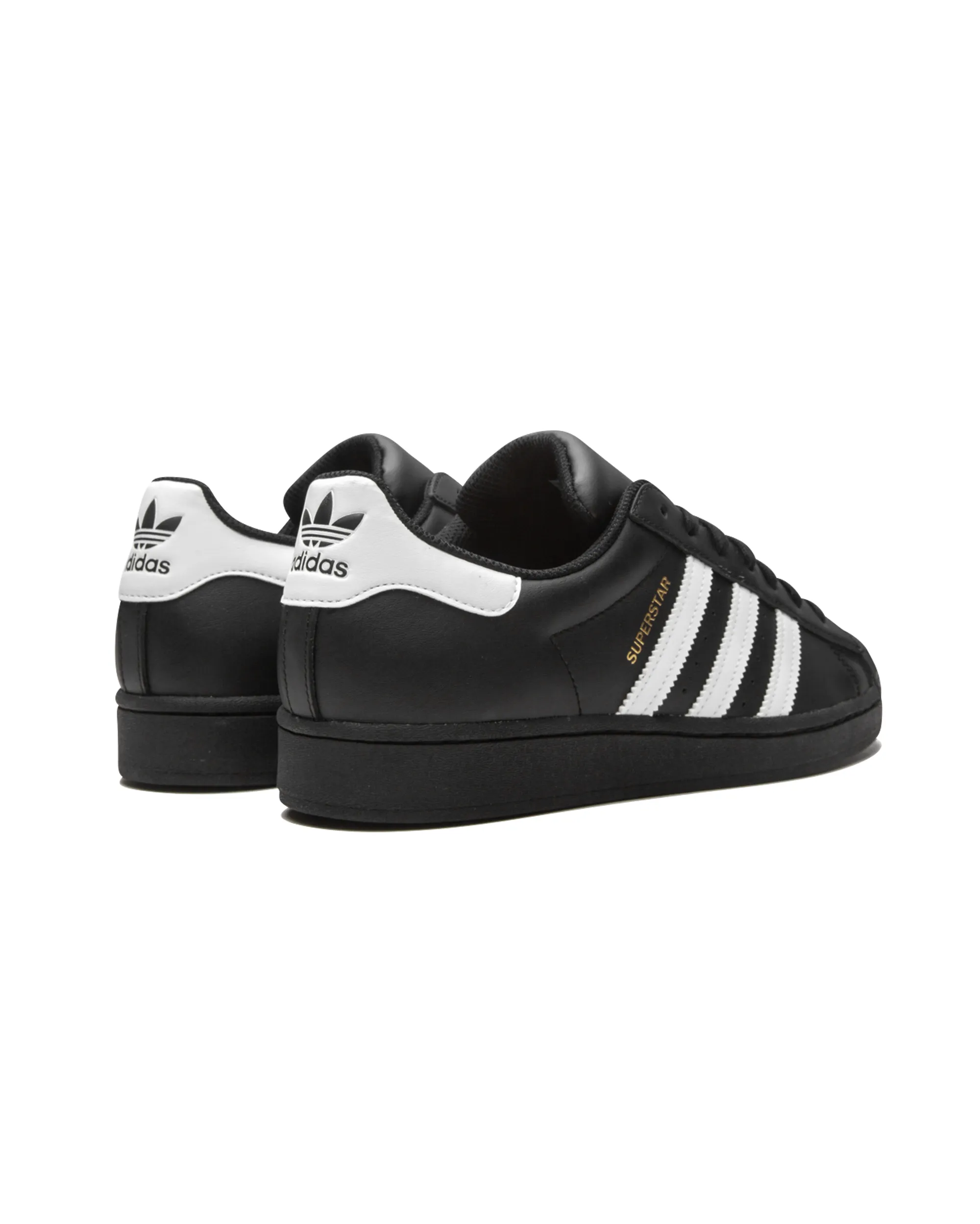 Cushioned Support Comfort footbed adidas Superstar Core Black Cloud White Gold