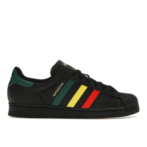 Easy Skate Ride Adidas Superstar Rasta Black