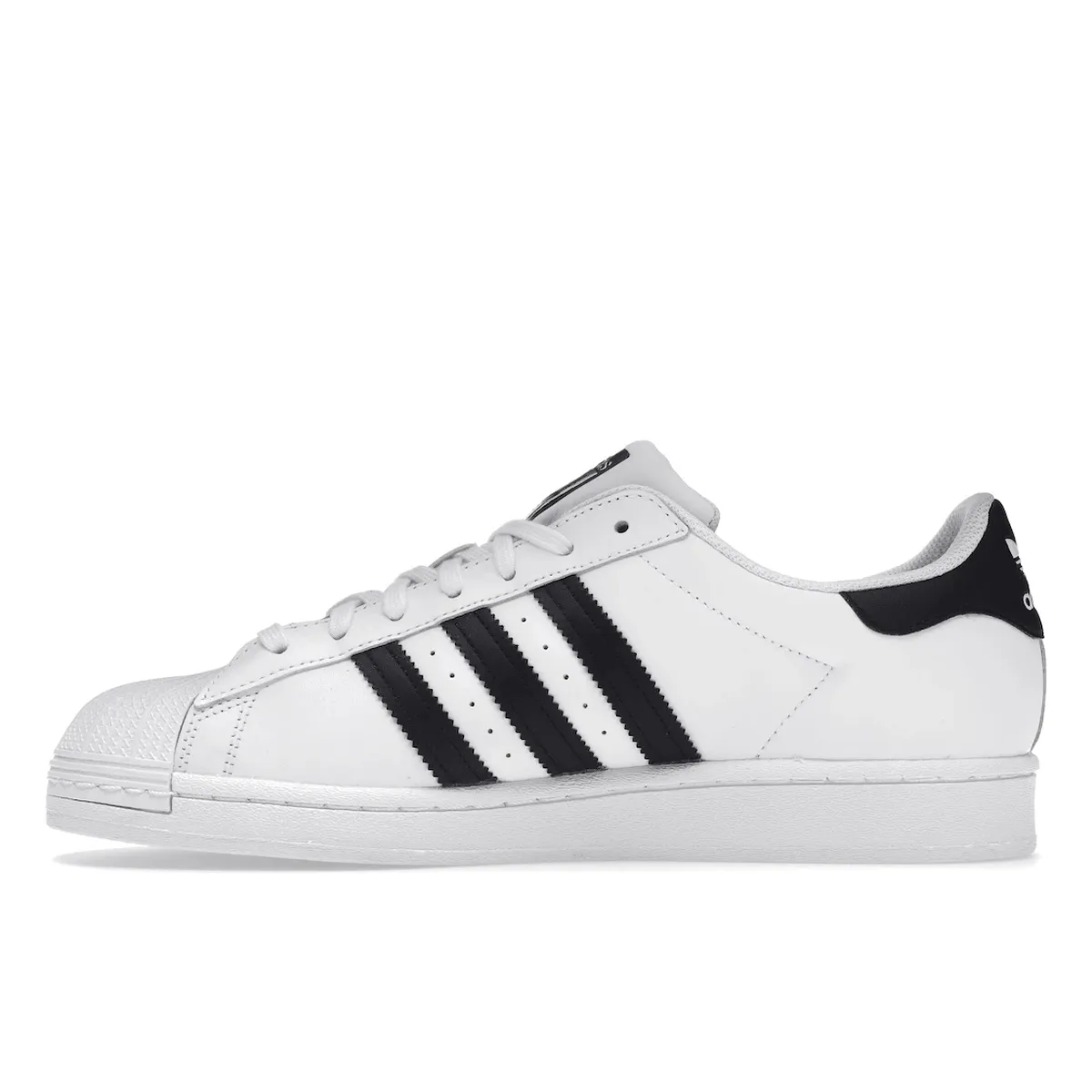 Adidas Superstar White Black Flexible Style
