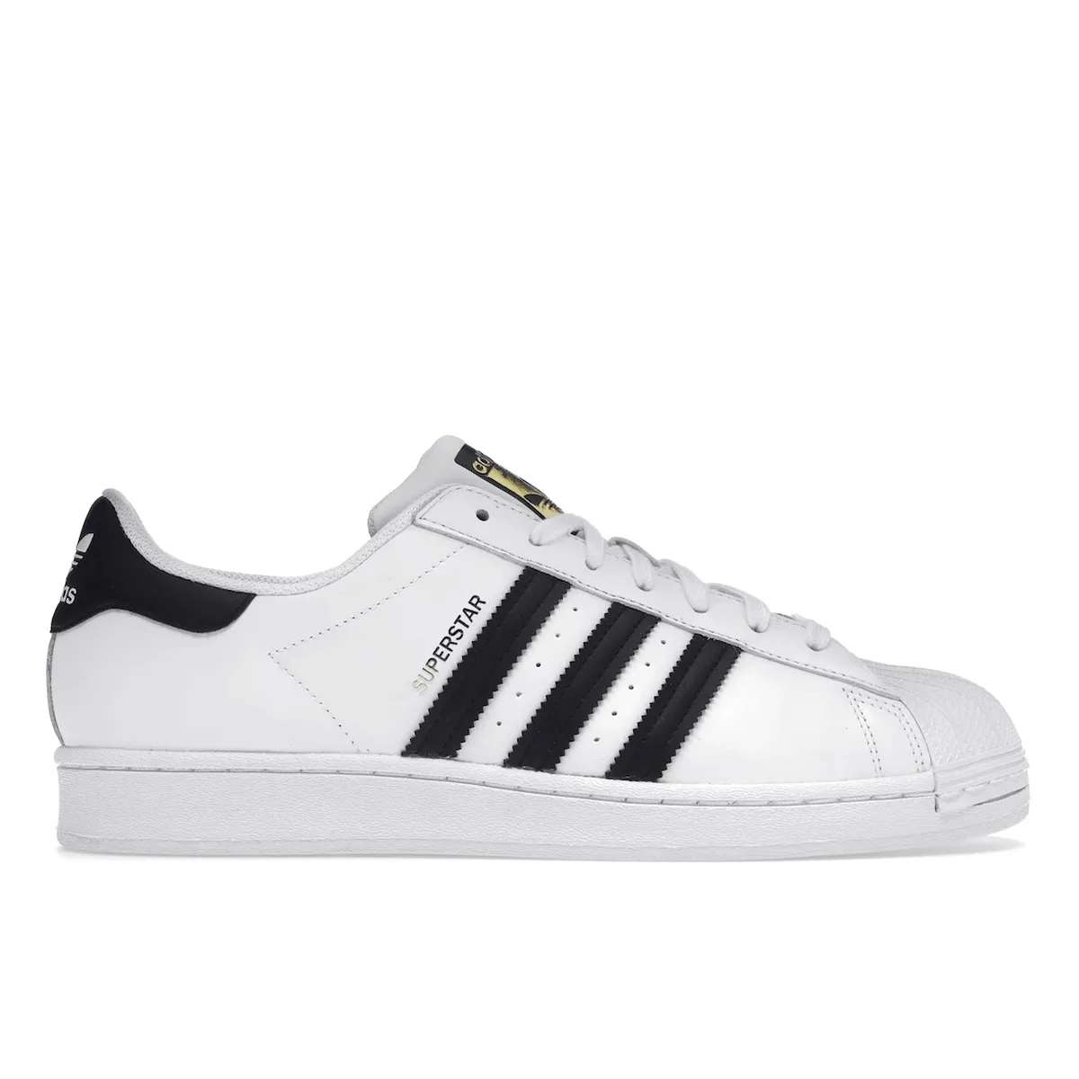 Perfect Performance Adidas Superstar White Black