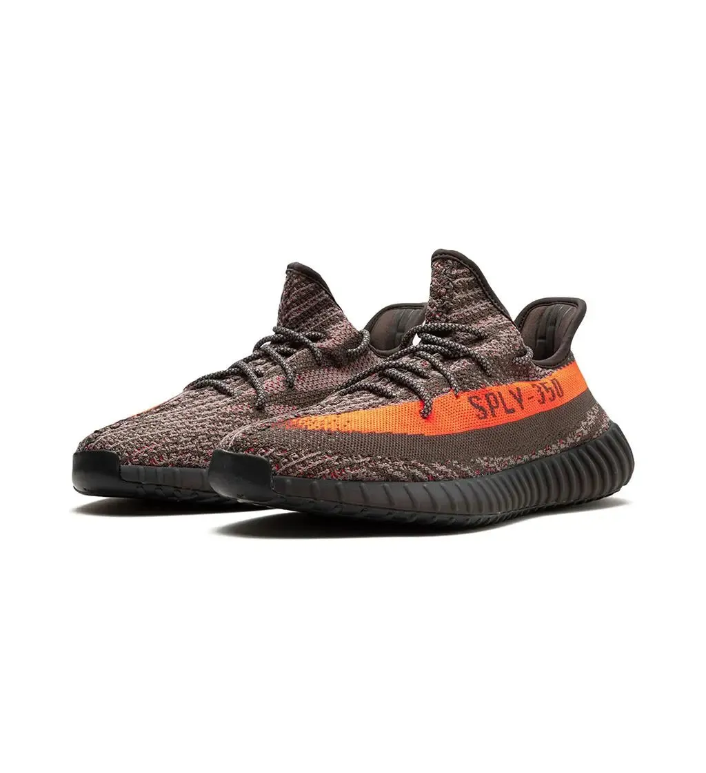 Men's choice with mesh panels Adidas Yeezy 350 V2 Carbon Beluga