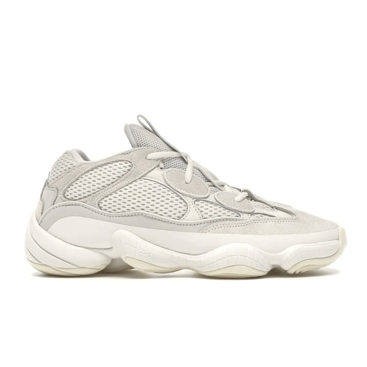 cute material Adidas Yeezy 500 Bone White