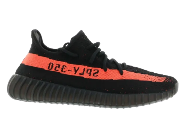 party wear for people who want a stylish product YZY Boost 350 V2 Core Black Red
