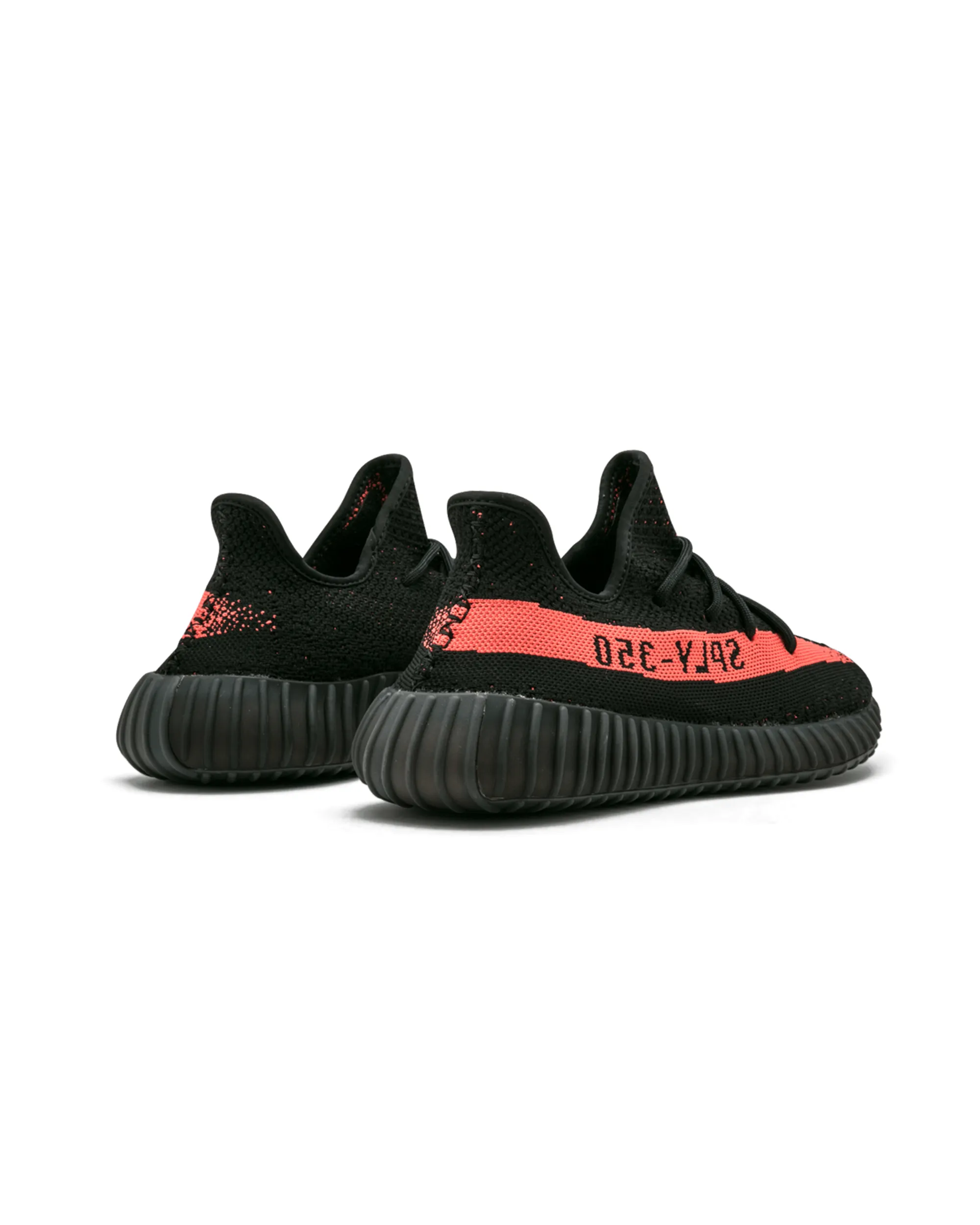 adidas Yeezy Boost 350 V2 Core Black Red orthotic - friendly shoes