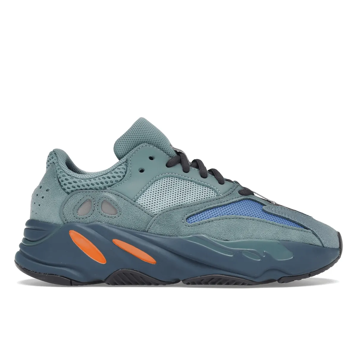 Adidas Yeezy Boost 700 Faded Azure Ergonomic Shape