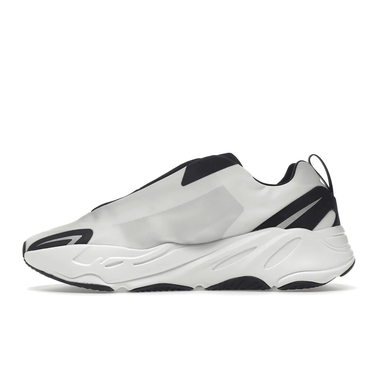 Adidas Yeezy Boost 700 MNVN Laceless Analog foam sole material for lake hikes