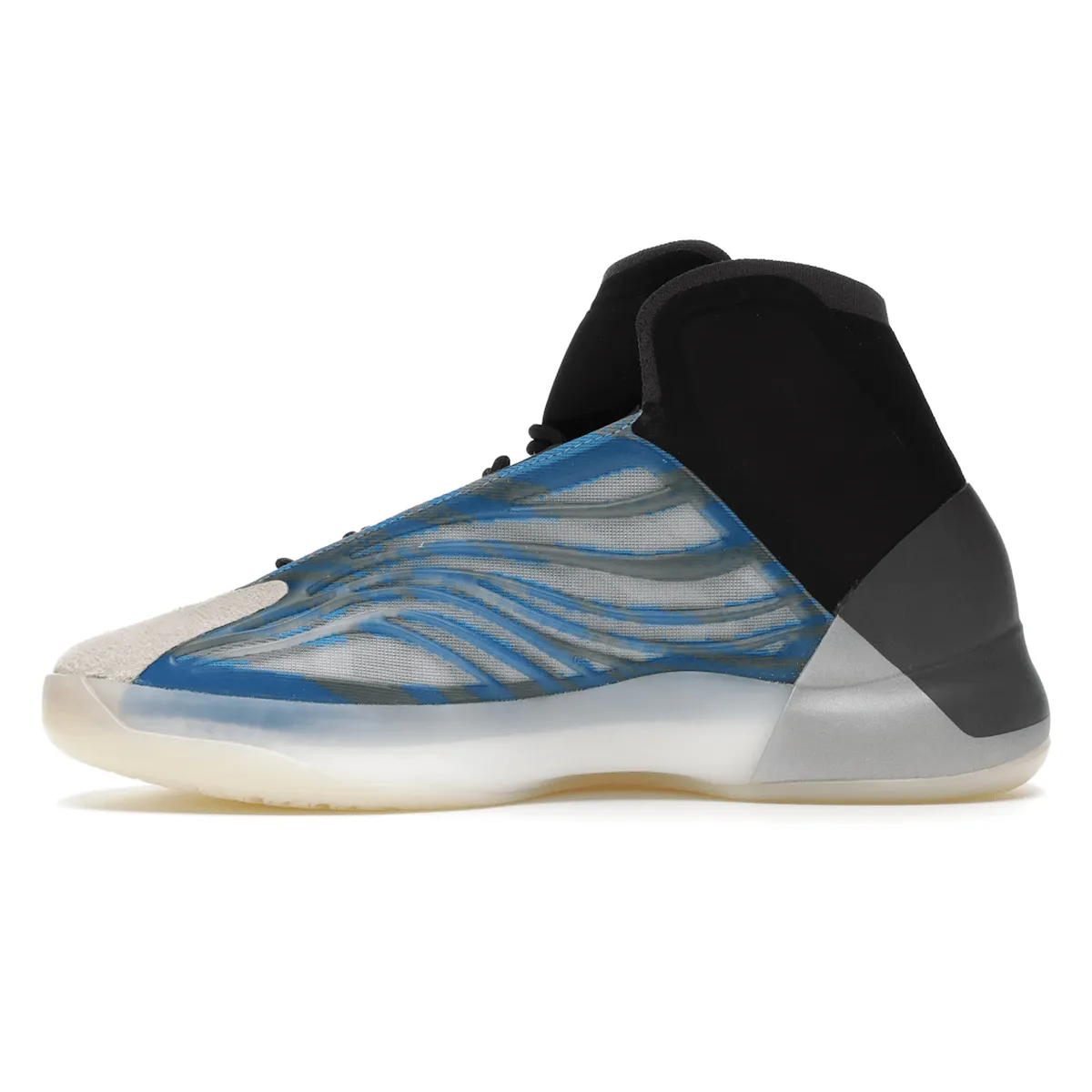 Adidas Yeezy QNTM BSKTBL Frozen Blue for lake hikes