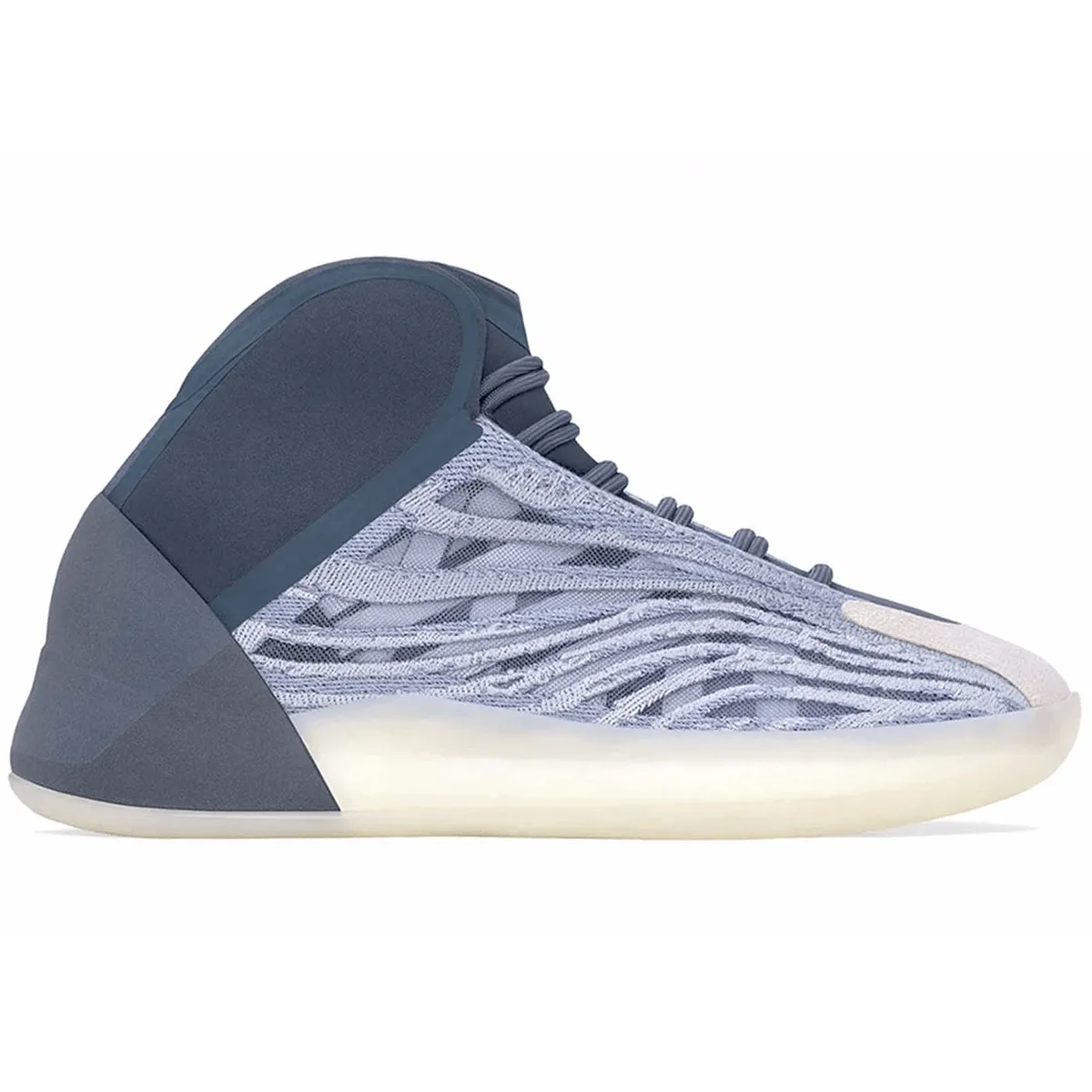 high - top style Adidas Yeezy QNTM Mono Carbon