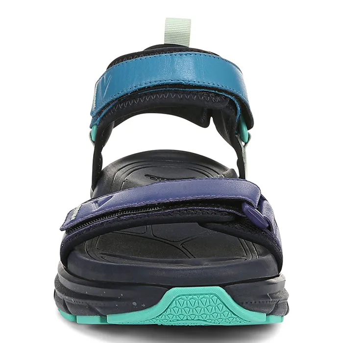 Womens Vionic Walk Max Wanderer in Navy Blazer Multi Stretchable Straps