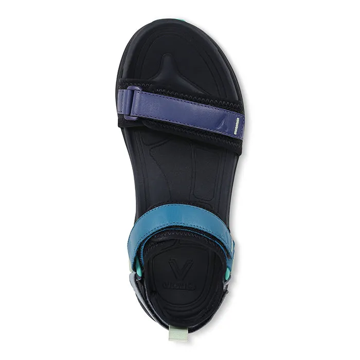 Womens Vionic Walk Max Wanderer in Navy Blazer Multi Look Sharp