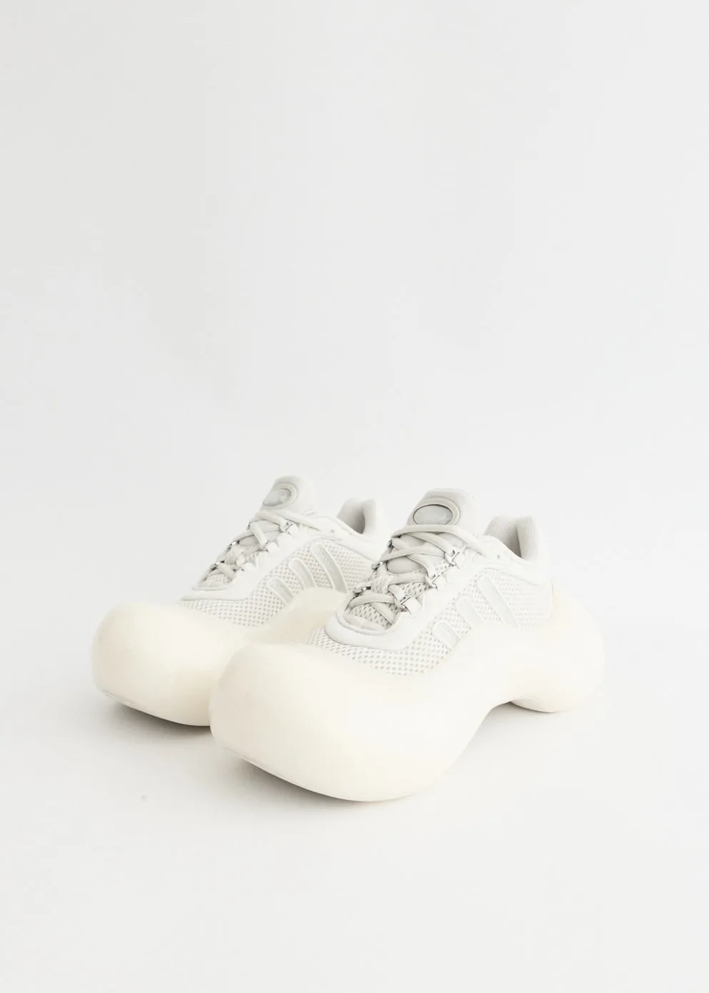 Lightweight Design Eco Material x Avavav Women's Moonrubber Megaride 'Off White' Sneakers