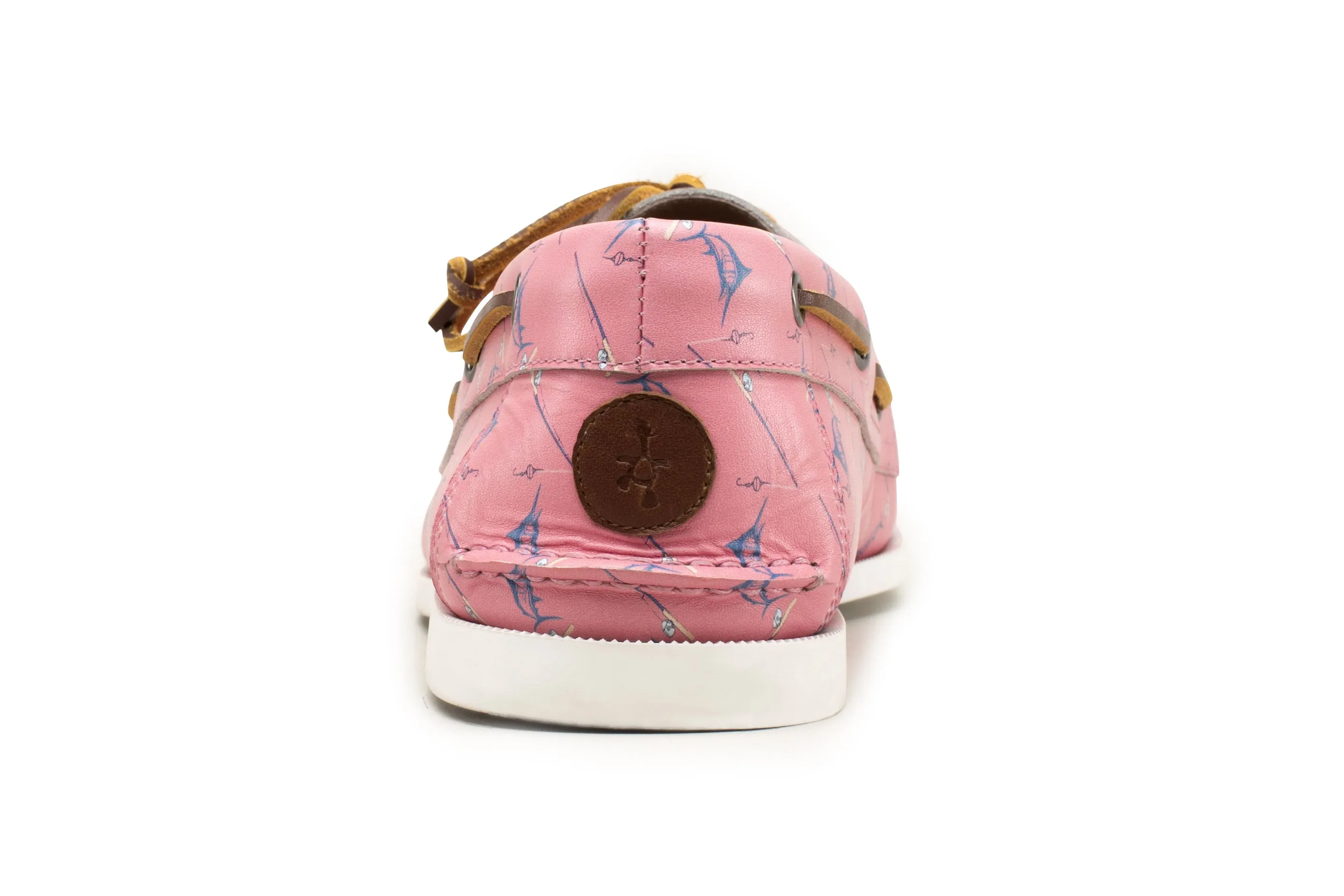 The Pink Marlins Boat Shoe Memory Foam