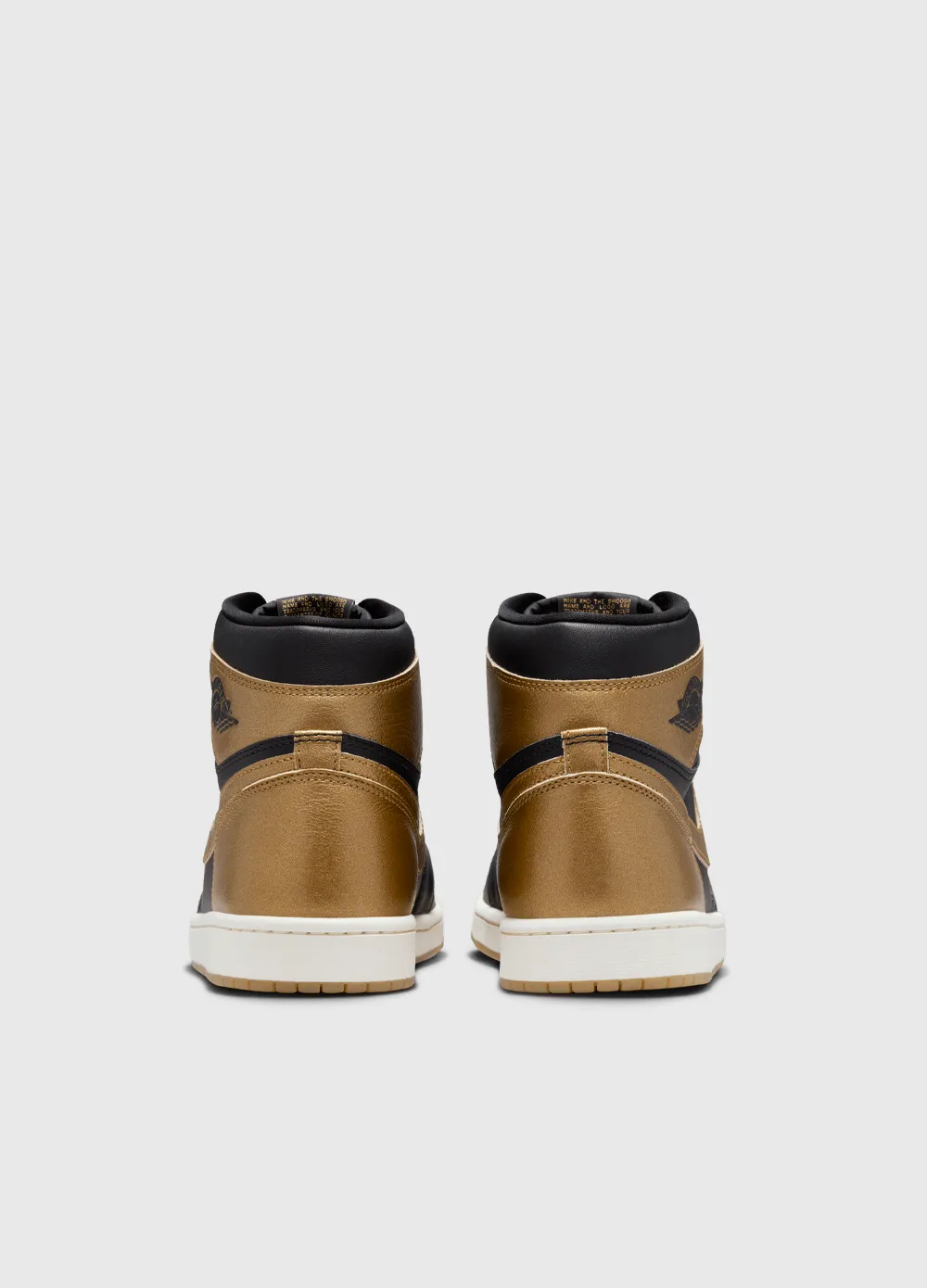 Air Jordan 1 Retro High OG 'Metallic Gold' Sneakers Established