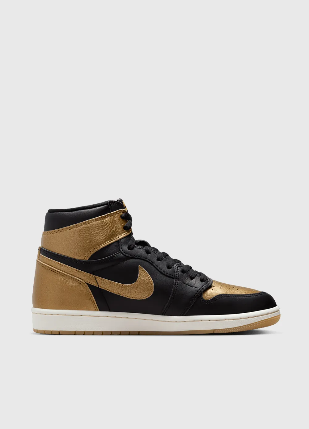 padded - strap Air Jordan 1 Retro High OG 'Metallic Gold' Sneakers