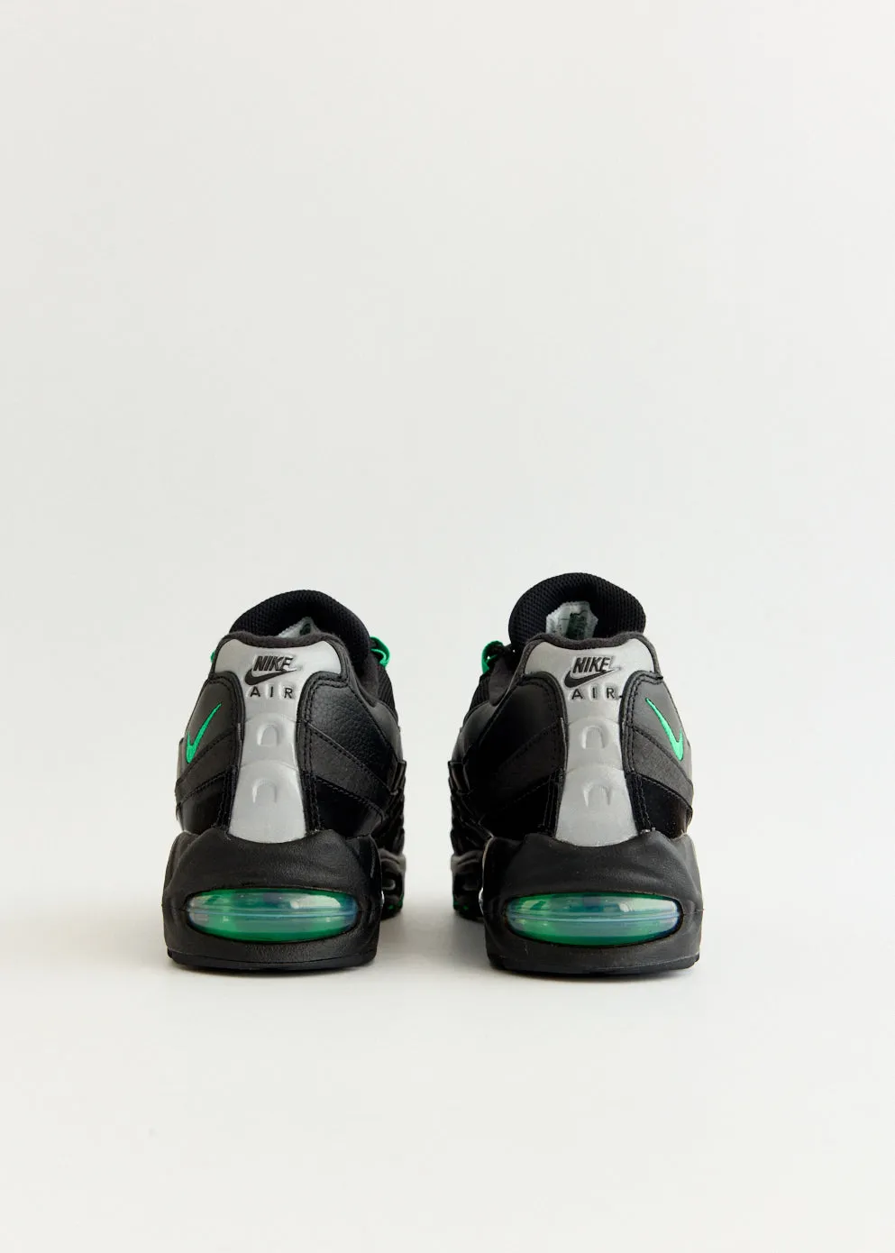 Air Max 95 OG 'Black Green Shock' Sneakers Fun Step