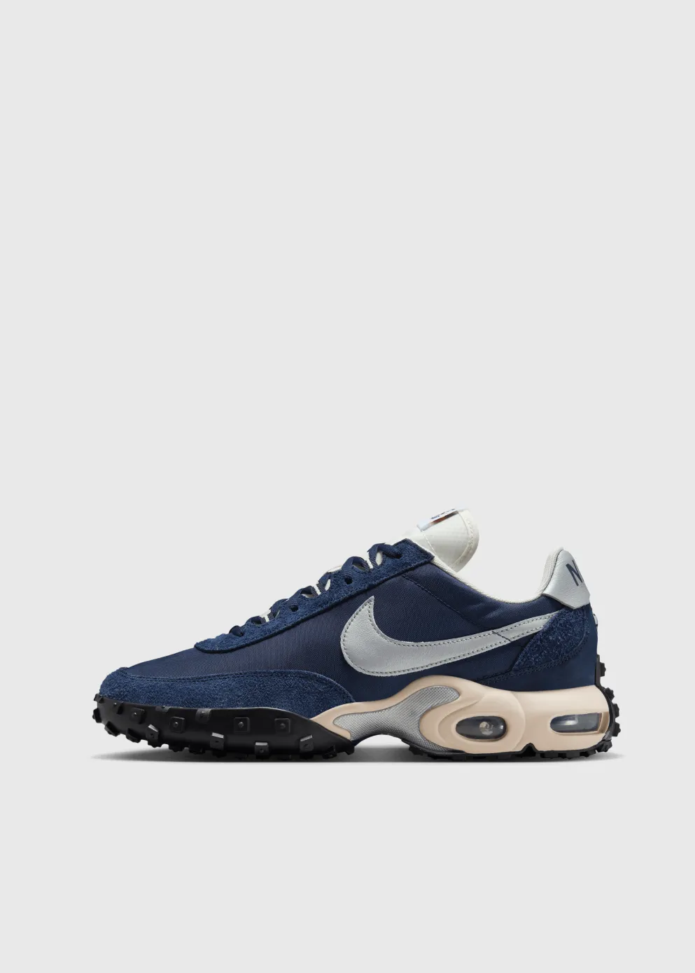 entertaining Clogs Air Max Waffle Racer 'Navy Silver' Sneakers