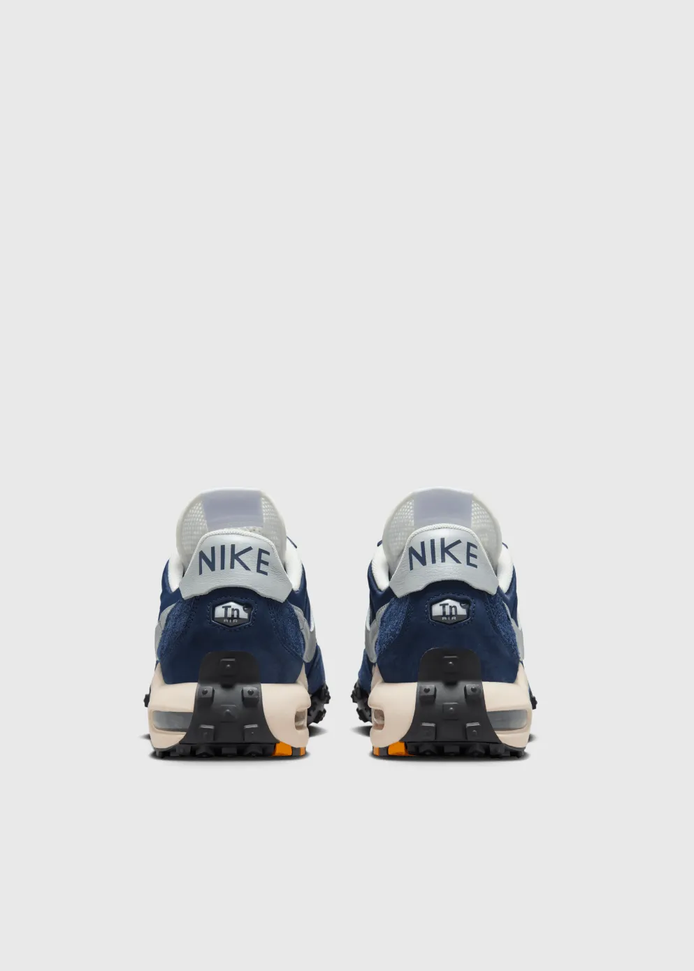Air Max Waffle Racer 'Navy Silver' Sneakers heel - cup