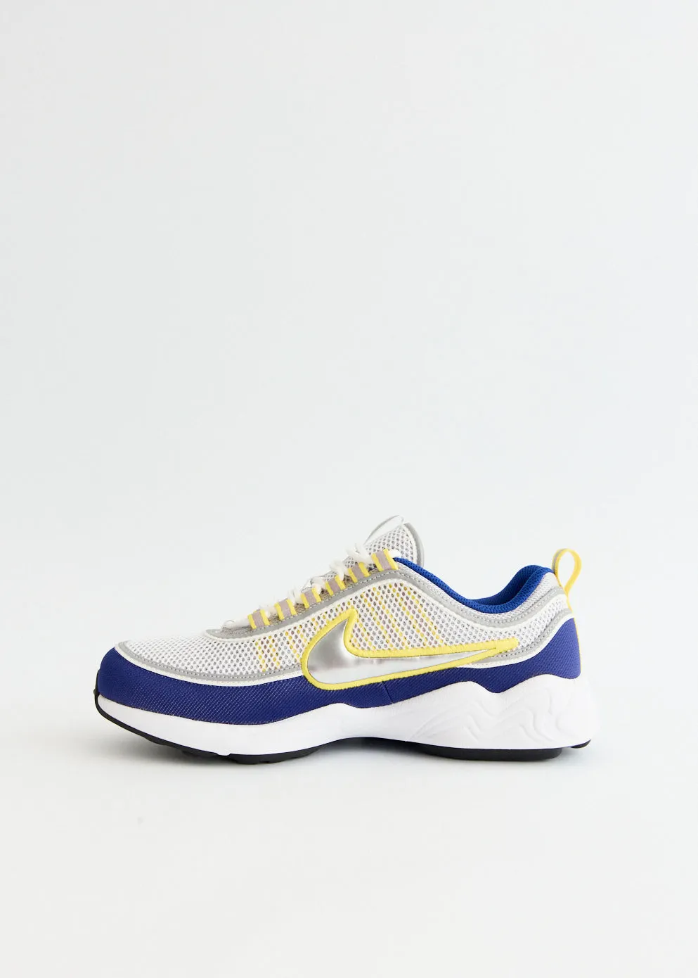 Air Zoom Spiridon 'Deep Royal Yellow Strike' Sneakers All-Weather Design