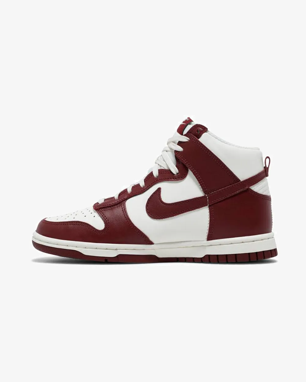NIKE DUNK HIGH SAIL TEAM RED View Stop Plan Hike