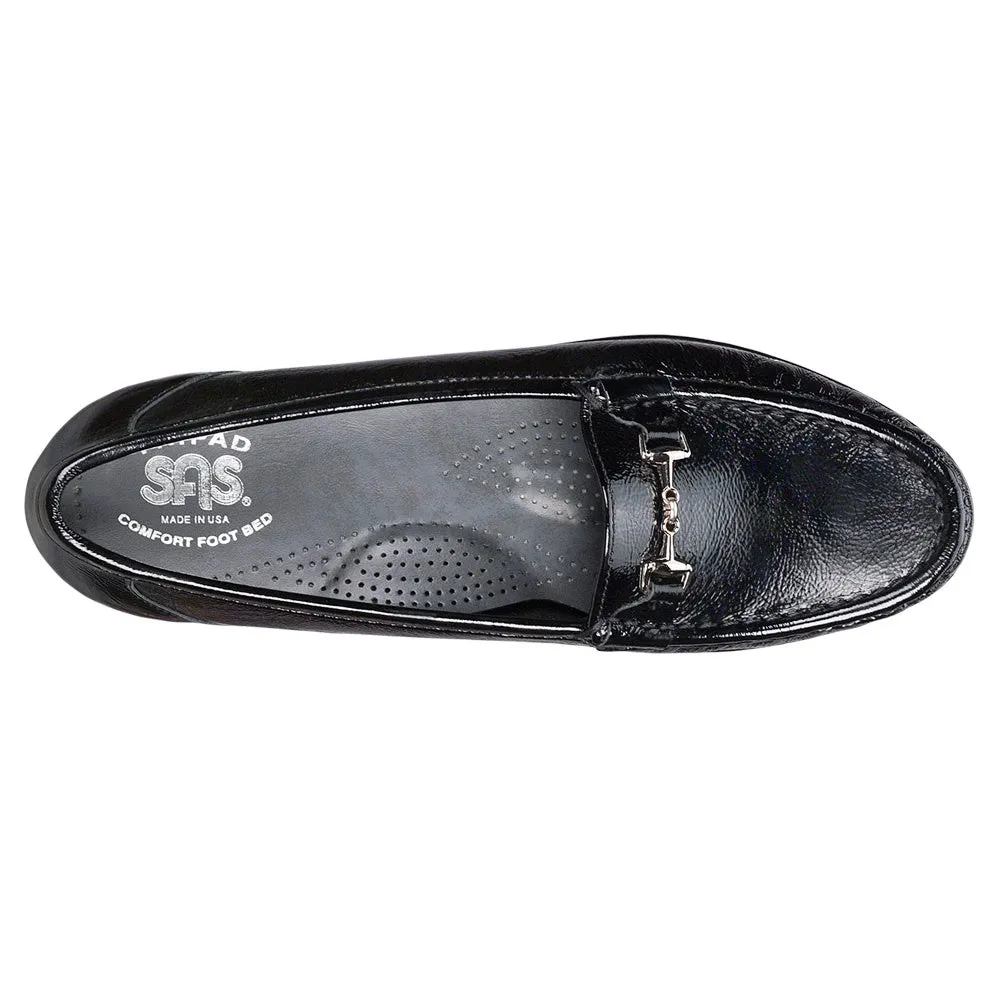 Metro - Black Patent Wide toe box