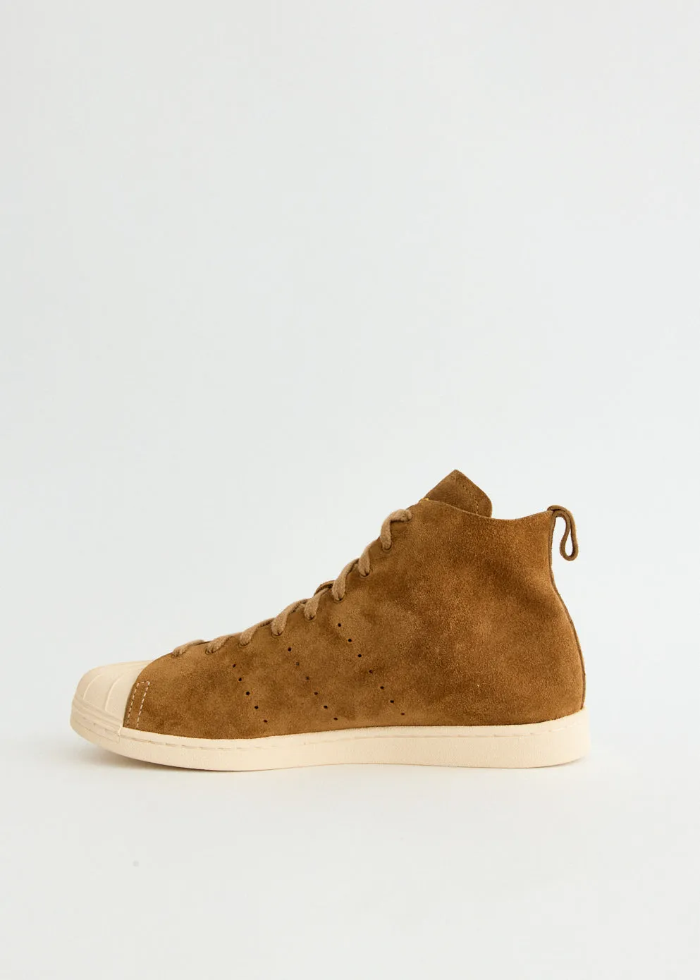 x Wales Bonner Superstar Hi 'Tan Brown' Sneakers comfortable - fit Agility