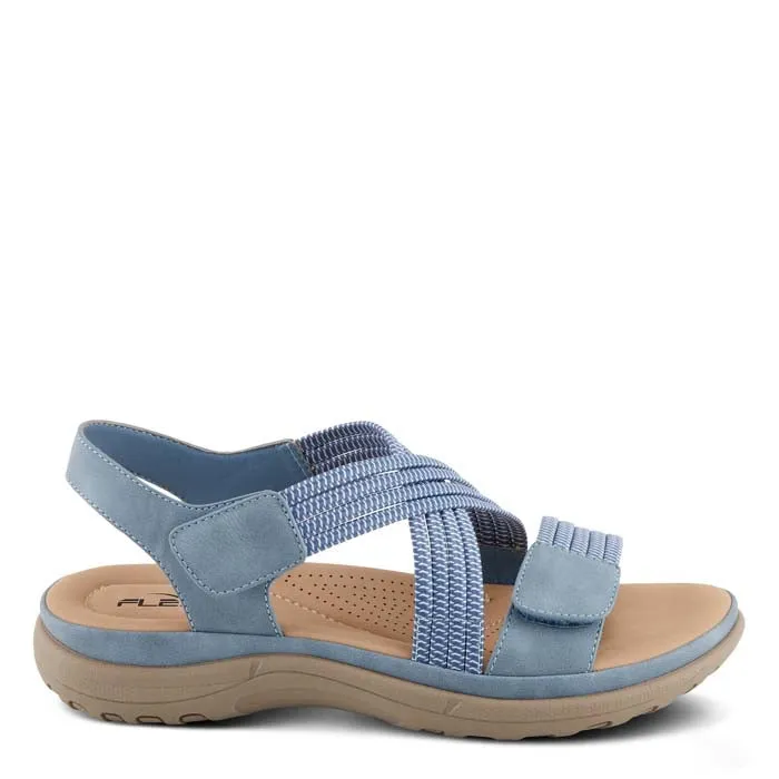 Womens Flexus Crossbeam in Blue Comfort Focused Comfortable Sole